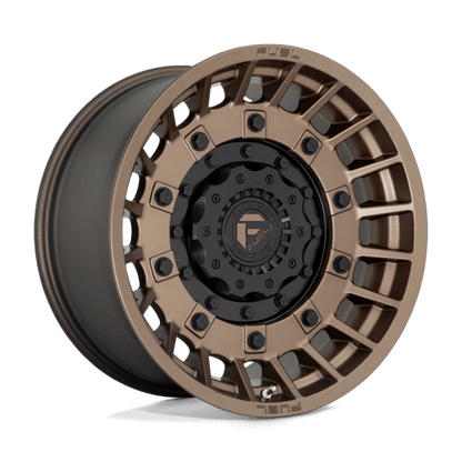 Fuel Offroad D725 MILITIA Matte Bronze & Black 17x9 +1 5x114.3|5x127mm 78.1mm