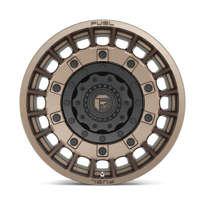 Fuel Offroad D725 MILITIA Matte Bronze & Black 20x10 -18 6x135|6x139.7mm 106.1mm
