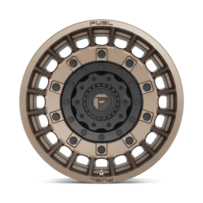 Fuel Offroad D725 MILITIA Matte Bronze & Black 17x9 +1 5x114.3|5x127mm 78.1mm