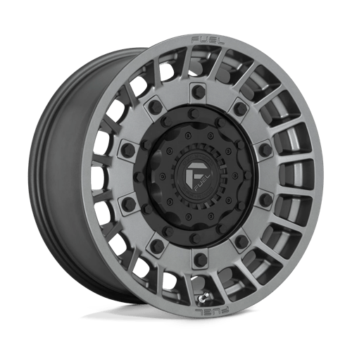 Fuel Offroad D726 MILITIA Matte Anthracite & Black 20x10 -18 6x135|6x139.7mm 106.1mm