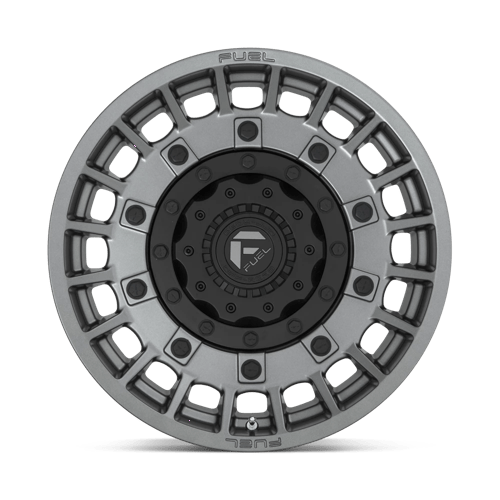 Fuel Offroad D726 MILITIA Matte Anthracite & Black 20x10 -18 6x135|6x139.7mm 106.1mm