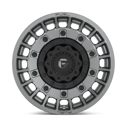 Fuel Offroad D726 MILITIA Matte Anthracite & Black 17x9 +1 5x114.3|5x127mm 78.1mm