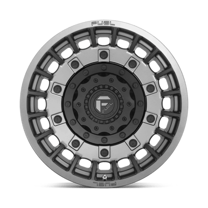 Fuel Offroad D726 MILITIA Matte Anthracite & Black 20x10 -18 8x180mm 124.2mm