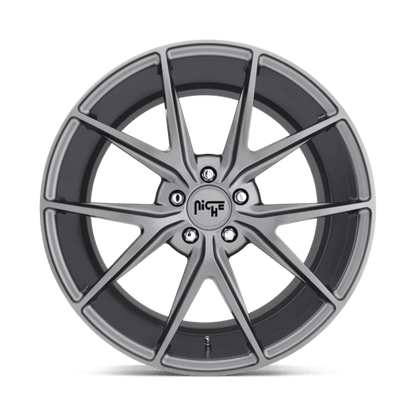 Niche M116 MISANO Matte Gun Metal 20x9 +35 5x114.3mm 72.6mm