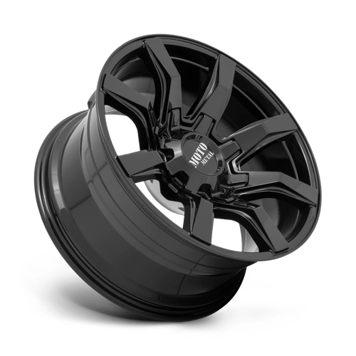 Moto Metal MO804 SPIDER Gloss Black 20x10 -18 5x127|5x139.7mm 78.1mm