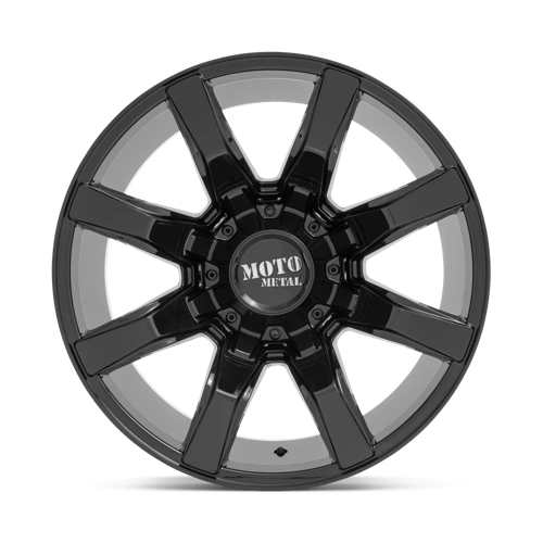 Moto Metal MO804 SPIDER Gloss Black 20x10 -18 5x127|5x139.7mm 78.1mm