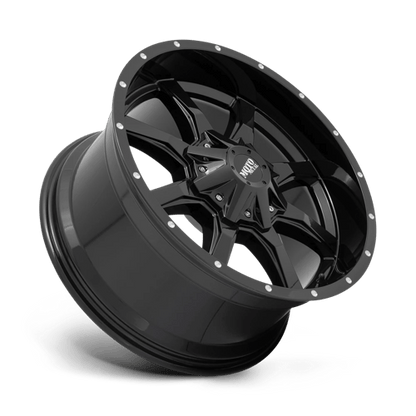 Moto Metal MO970 Gloss Black W/ Spot Milled Lip 18x10 -24 6x135|6x139.7mm 106.1mm