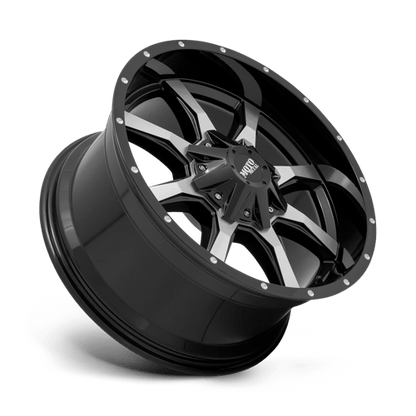 Moto Metal MO970 Gloss Black W/ Machined Face 20x10 -24 6x135|6x139.7mm 106.1mm