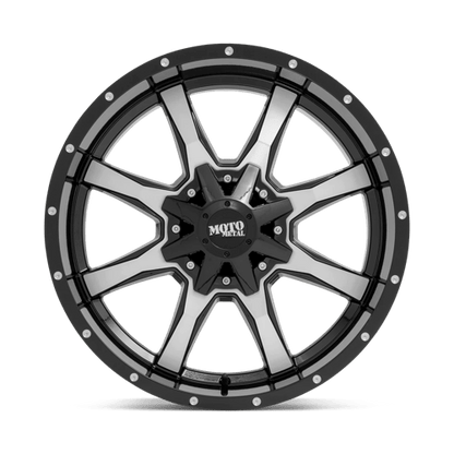 Moto Metal MO970 Gloss Black W/ Machined Face 20x9 +18 6x135|6x139.7mm 106.1mm