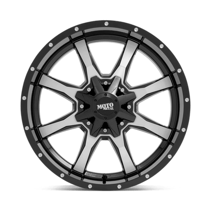 Moto Metal MO970 Gloss Black W/ Machined Face 17x8 0 8x165.1mm 125.1mm