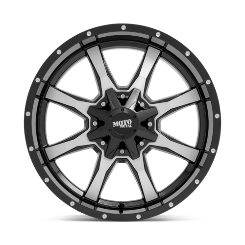 Moto Metal MO970 Gloss Black W/ Machined Face 20x9 +45 Custom 72.6mm