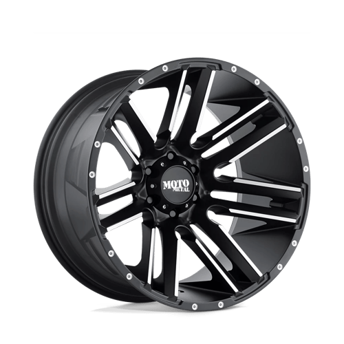 Moto Metal MO978 RAZOR Satin Black Machined 20x9 +18 6x135mm 87.1mm