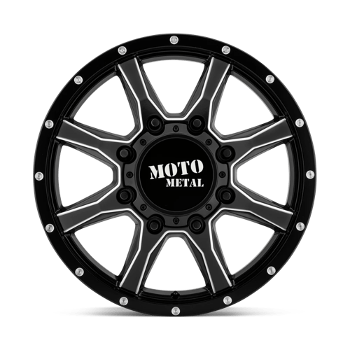 Moto Metal MO995 Satin Black Milled 20x8.25 +127 8x165.1mm 125.1mm