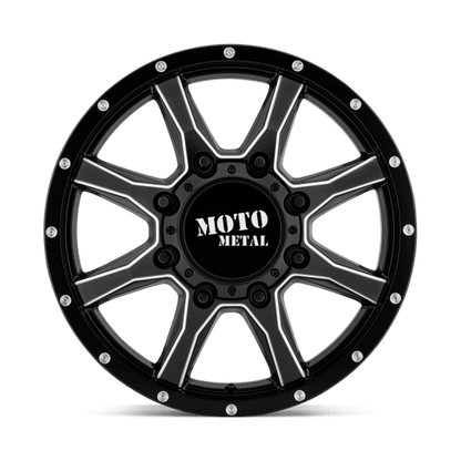 Moto Metal MO995 Satin Black Milled 20x8.25 +127 8x165.1mm 125.1mm