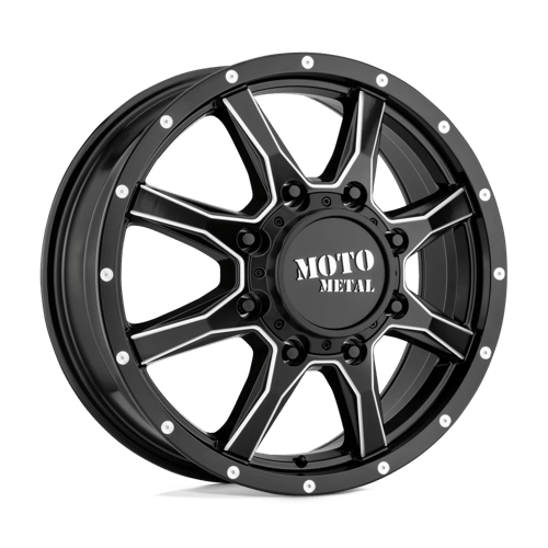 Moto Metal MO995 Satin Black Milled 20x8.25 +127 8x165.1mm 125.1mm