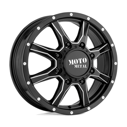 Moto Metal MO995 Satin Black Milled 20x8.25 +127 8x165.1mm 125.1mm