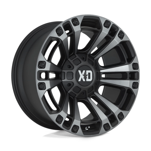 XD Series XD851 MONSTER 3 Satin Black W/ Gray Tint 20x9 +18 6x135|6x139.7mm 106.1mm