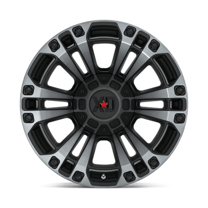 XD Series XD851 MONSTER 3 Satin Black W/ Gray Tint 20x9 +18 6x135|6x139.7mm 106.1mm