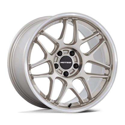 Motegi MR158 TSUBAKI Motorsport Gold W Machined Lip 18x8.5 +30 5x100mm 56.2mm