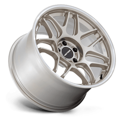 Motegi MR158 TSUBAKI Motorsport Gold W Machined Lip 18x10.5 +25 5x120mm 74.1mm