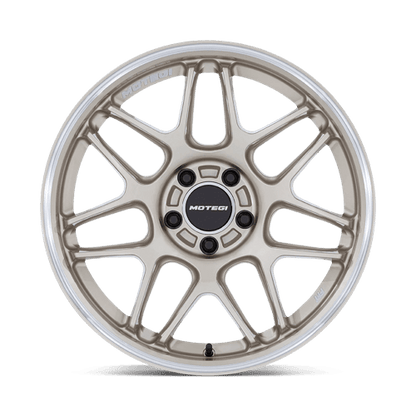 Motegi MR158 TSUBAKI Motorsport Gold W Machined Lip 18x8.5 +42 5x108mm 63.4mm
