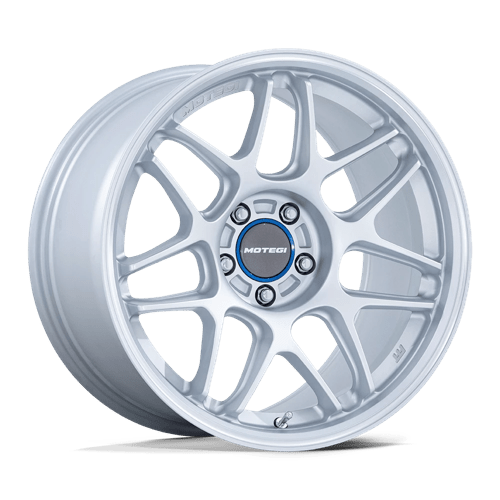 Motegi MR158 TSUBAKI Hyper Silver W/ Machined Lip 18x9.5 +25 5x114.3mm 72.6mm