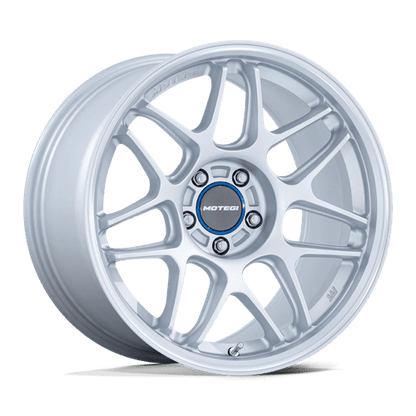 Motegi MR158 TSUBAKI Hyper Silver W/ Machined Lip 18x10.5 +35 5x120mm 74.1mm