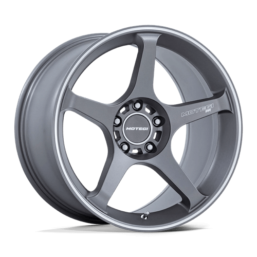 Motegi MR159 BATTLE V Gunzilla W Machined Lip Stripe 17x8.5 +35 5x114.3mm 72.6mm