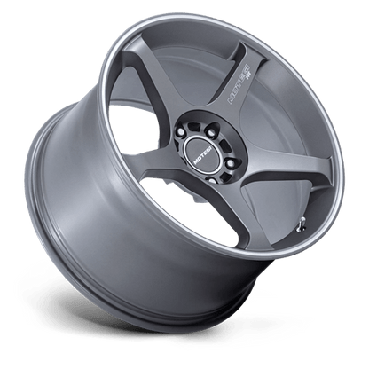 Motegi MR159 BATTLE V Gunzilla W Machined Lip Stripe 18x8.5 +30 5x100mm 56.2mm