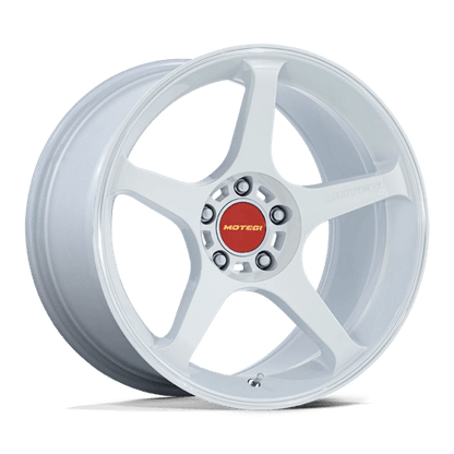 Motegi MR159 BATTLE V Matsuri White Pearl Mach Lip 17x8.5 +30 5x100mm 56.2mm