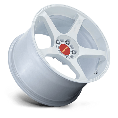 Motegi MR159 BATTLE V Matsuri White Pearl Mach Lip 17x8.5 +30 5x100mm 56.2mm