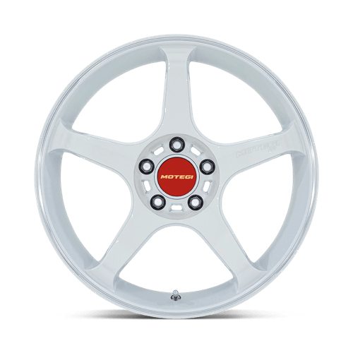 Motegi MR159 BATTLE V Matsuri White Pearl Mach Lip 18x9.5 +35 5x120mm 74.1mm