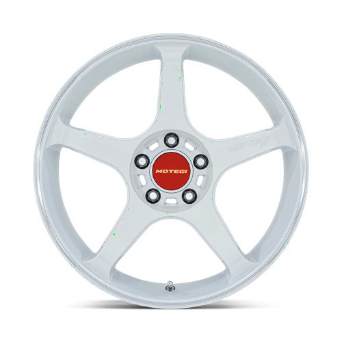 Motegi MR159 BATTLE V Matsuri White Pearl Mach Lip 18x10.5 +25 5x120mm 74.1mm