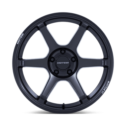 Motegi MR160 BATTLE VI Matte Blackbird Metallic 18x9.5 0 5x114.3mm 72.6mm