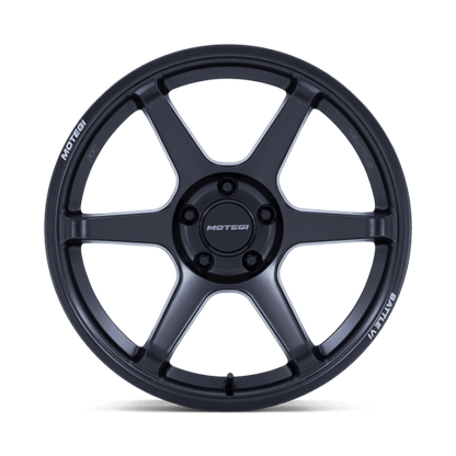Motegi MR160 BATTLE VI Matte Blackbird Metallic 18x10.5 0 5x114.3mm 72.6mm