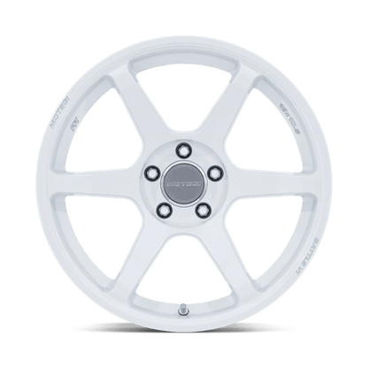 Motegi MR160 BATTLE VI Matsuri White Pearl 18x8.5 +35 5x114.3mm 72.6mm