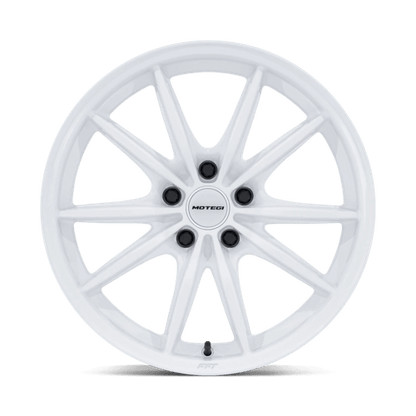 Motegi MR162 ZENTOKU Gloss White 18x8.5 +35 5x114.3mm 72.6mm