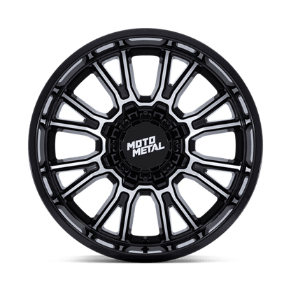 Moto Metal MO810 LEGACY Gloss Black Machined 22x9 +1 8x165.1mm 125.1mm