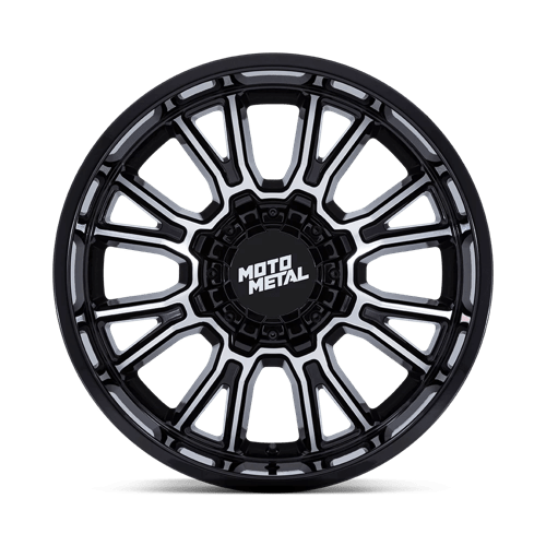 Moto Metal MO810 LEGACY Gloss Black Machined 18x9 +1 5x127|5x139.7mm 78.1mm