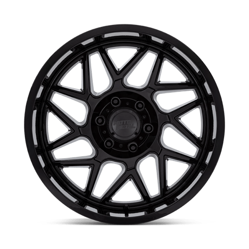 Moto Metal MO812 TURBINE Gloss Black 20x10 -18 6x135mm 87.1mm