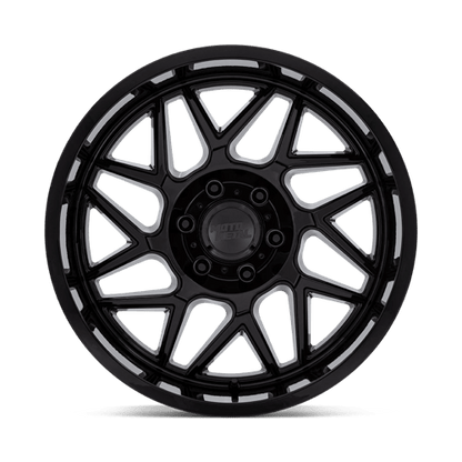 Moto Metal MO812 TURBINE Gloss Black 20x10 -18 6x135mm 87.1mm