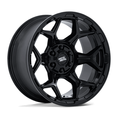 Moto Metal MO815 DUX Gloss Black 17x8.5 0 6x135|6x139.7mm 106.1mm