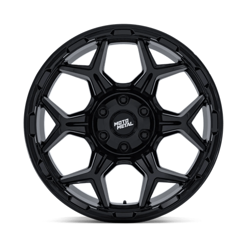 Moto Metal MO815 DUX Gloss Black 20x9 +1 6x135|6x139.7mm 106.1mm