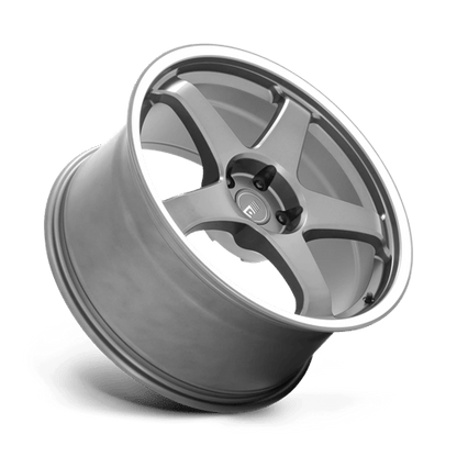 Motegi MR151 CS5 Gunmetal W/ Machined Lip 19x8.5 +30 5x100mm 56.2mm