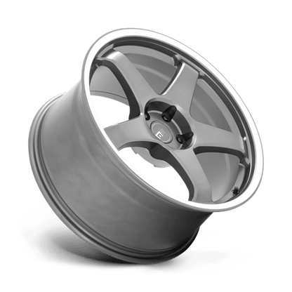 Motegi MR151 CS5 Gunmetal W/ Machined Lip 18x8.5 +35 5x114.3mm 72.6mm