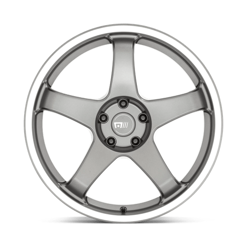 Motegi MR151 CS5 Gunmetal W/ Machined Lip 18x8.5 +35 5x114.3mm 72.6mm