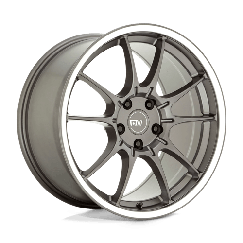 Motegi MR152 SS5 Gunmetal W/ Machined Lip 17x8 +45 4x108mm 63.4mm