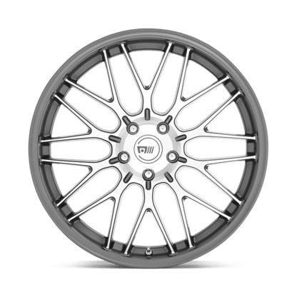 Motegi MR153 CM10 Machined Gunmetal 19x8.5 +45 5x112mm 66.6mm