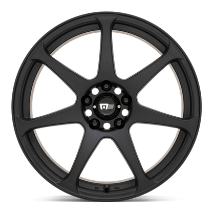 Motegi MR154 BATTLE Matte Black 17x9.5 +15 5x114.3mm 72.6mm