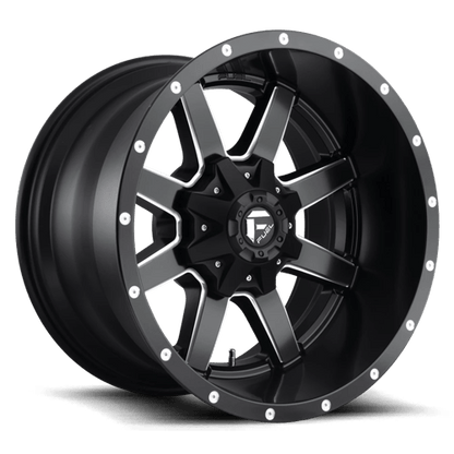 Fuel Offroad D538 MAVERICK Matte Black Milled 20x12 -44 6x135|6x139.7mm 106.1mm